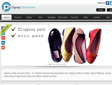 Tablet Screenshot of clippingpathandroid.com
